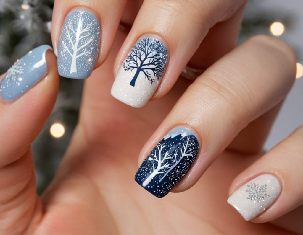 a-person-with-a-blue-and-white-manicure-with-a-tree-on-it-zz6y78anoei